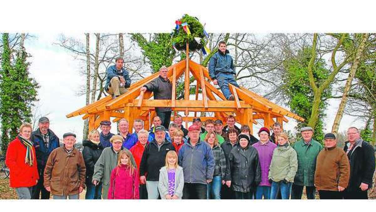 B Rgerverein Hat Neue Schutzh Tte Fast Fertig