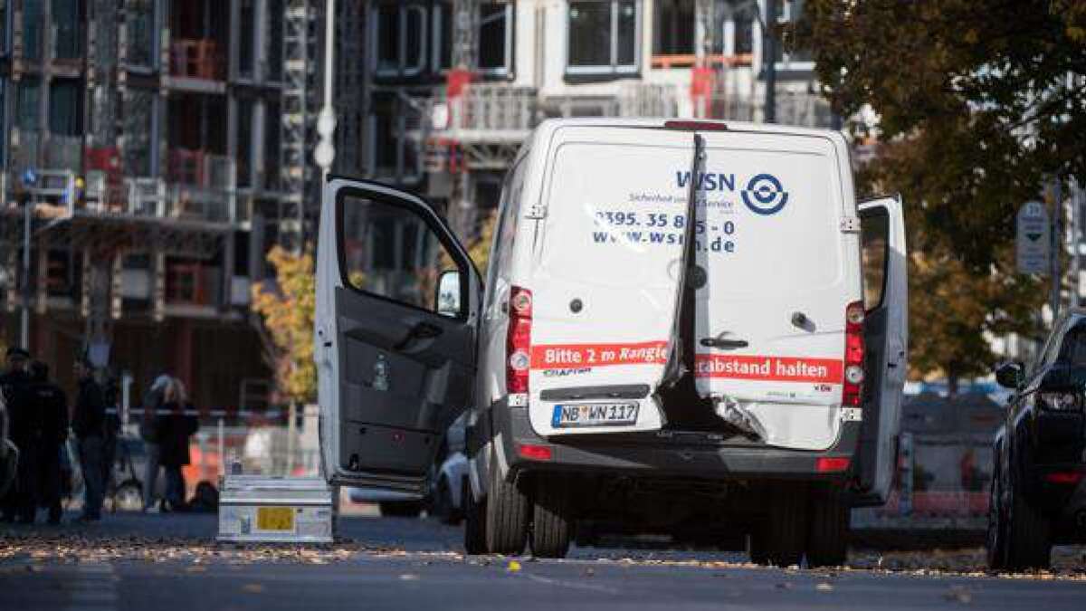 Geldtransport Räuber machten keine Beute