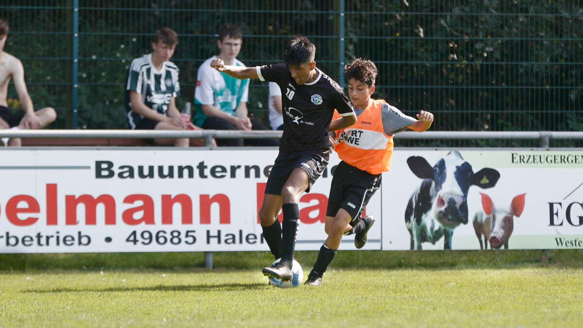 Junioren Fußball Kantersieg für C vom JFV Altes Amt Friesoythe JSG