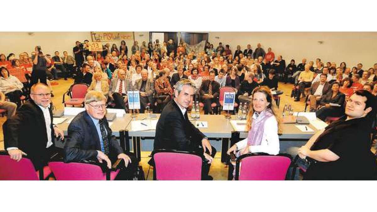 NWZForum Ministerin stellt sich hitziger Debatte