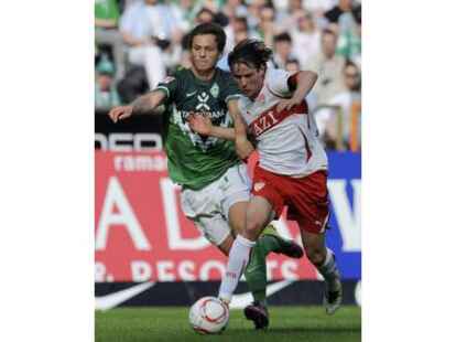 Marko Arnautovic (l.) wurde in der zweiten Halbzeit f&uuml;r Avdic eingewechselt.