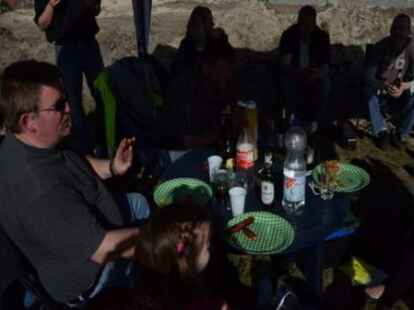 Hoch her ist es beim Stockcar-Rennen in Gro&szlig;enkneten gegangen.