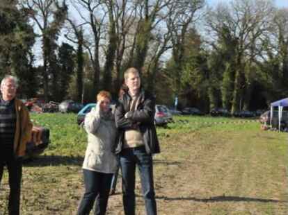 Hoch her ist es beim Stockcar-Rennen in Gro&szlig;enkneten gegangen.