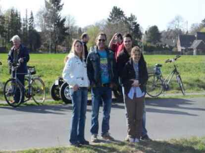 Hoch her ist es beim Stockcar-Rennen in Gro&szlig;enkneten gegangen.