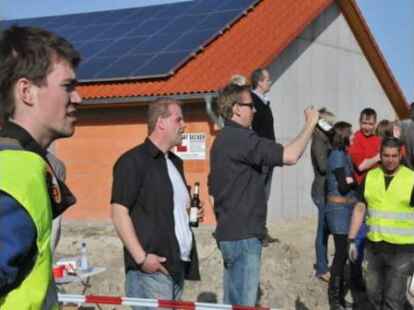 Hoch her ist es beim Stockcar-Rennen in Gro&szlig;enkneten gegangen.