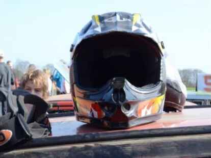 Hoch her ist es beim Stockcar-Rennen in Gro&szlig;enkneten gegangen.