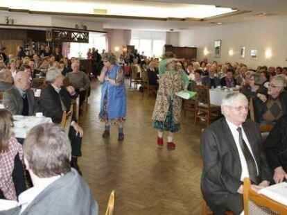 Sketche, musikalische Vortr&auml;ge oder Informationen &uuml;ber die Gemeinde Bakum wurden in dem mehr als dreist&uuml;ndigen Programm geboten.