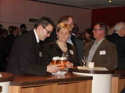 Mehr als 250 G&auml;ste haben am Donnerstagabend den Neujahrsempfang des Cloppenburger DeHoGa in der Stadthalle besucht.