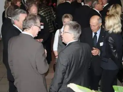 Mehr als 250 G&auml;ste haben am Donnerstagabend den Neujahrsempfang des Cloppenburger DeHoGa in der Stadthalle besucht.