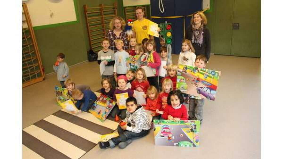 Hude: Sicherheitstraining im Kindergarten