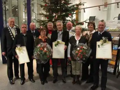 Die Gemeinde Gro&szlig;enkneten zeichnete ehenramtlich stark engagierte B&uuml;rgerinnen und B&uuml;rger aus.