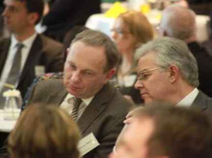 Mehr als 300 G&auml;ste diskutierten auf dem dritten Parlamentarischen Messeabend anl&auml;sslich der Eurotier &uuml;ber die Zukunft der Agrar- und Ern&auml;hrungswirtschaft.