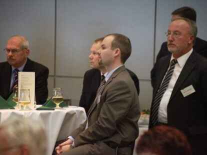 Mehr als 300 G&auml;ste diskutierten auf dem dritten Parlamentarischen Messeabend anl&auml;sslich der Eurotier &uuml;ber die Zukunft der Agrar- und Ern&auml;hrungswirtschaft.