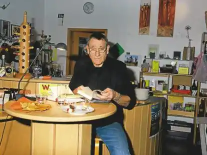 Kurt Chopard Lambrigger las in der Galerie.