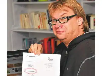 Olaf Michalowski aus Jaderberg musste 16 Cent Steuern f&uuml;r ersteigerte Kaffeepads nachzahlen.