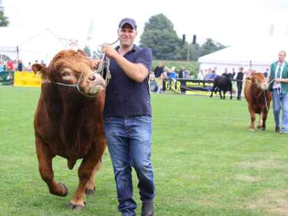 Auf der Landwirtschaft- und Erlebnismesse drehte sich zwar nicht alles ums Rind, aber doch eine Menge.