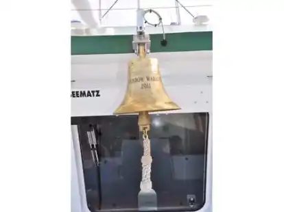 Auf der Berner Fassmer-Werft wurde jetzt die Rainbow Warrior III getauft.