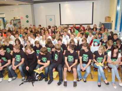 Mit einem gro&szlig;en Fest wurden 112 M&auml;dchen und Jungen an der Realschule Wildeshausen entlassen.