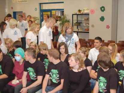 Mit einem gro&szlig;en Fest wurden 112 M&auml;dchen und Jungen an der Realschule Wildeshausen entlassen