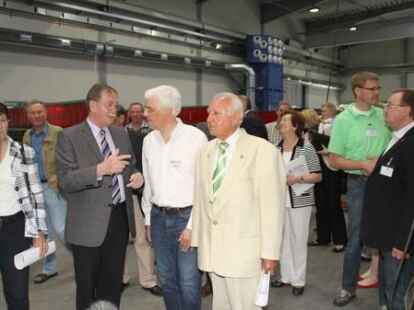 Gastredner auf der Vertreterversammlung des Kreislandvolkverbendes Cloppenburg in Th&uuml;le war der nieders&auml;chsische Landwirtschaftsminister Gerd Lindemann.