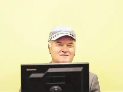 Wirkte nicht mehr krank und abgemagert wie bei seiner Festnahme am 26. Mai: Ratko Mladic