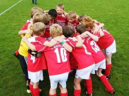 Jetzt spielt die Musik auf dem gr&uuml;nen Rasen. Wir beginnen unsere Fu&szlig;ball-Bilderstrecke bei den F-Jugend-Spielen von Eintracht Wiefelstede.