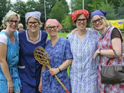 Gute Laune mit Kittelsch&uuml;rzen und 