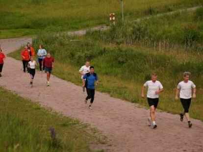 Sieht beinahe wie ein Strandlauf aus. Noch mehr Strand-Flair verspr&uuml;ht hingegen...