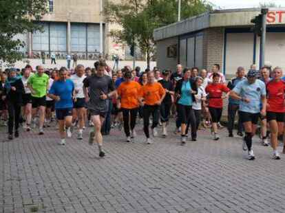 Gerannt wurde auch auf dem 