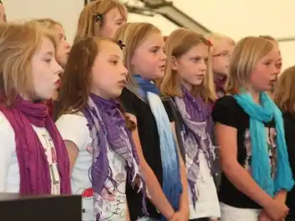 Kinder- und Jugenmusikfestival: Mehr als 200 Kinder und Jugendliche pr&auml;sentierten einen bunten Querschnitt ihres musikalischen Schaffens.
