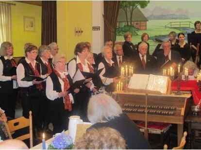 Auch die Instrumente stammten aus der Zeit um 1600, wie dieses Cembalo. Mehr Bilder von diesem 