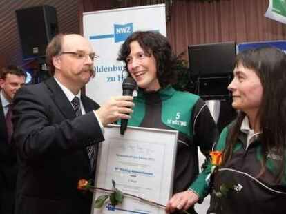 Gro&szlig;e Spannung herrschte am Mittwochabend im Sch&uuml;tzenhof Kirchhatten bei der Ehrung der Sportlerinnen und Sportler des Jahres 2011 im Landkreis Oldenburg.