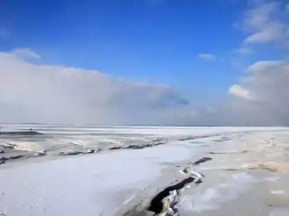 Das Ende der Welt? Am Anfang unserer Bildergalerie? Oder doch nur ein Bild aus der Arktis?