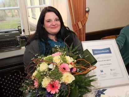 Anna von Bargen gewinnt die Auszeichnung Mensch des Jahres 2011.