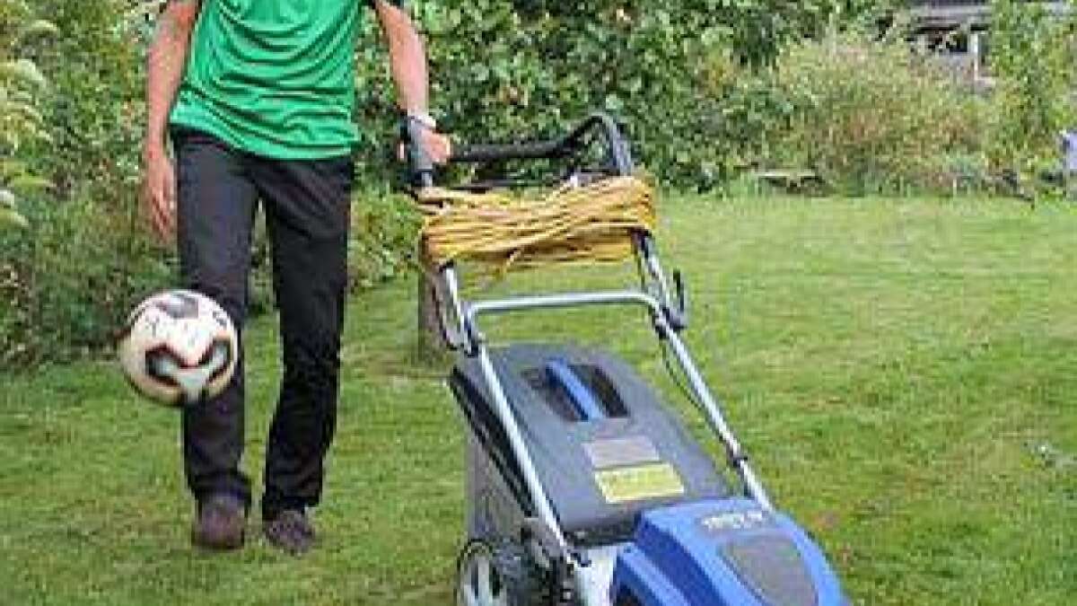 Deutsch und Rasen mähen schnell gelernt