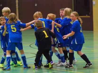 In der Brakenhoffsporthalle fand die 5. Hallenfu&szlig;ballmeisterschaft der Grundschulen in Westerstede statt.