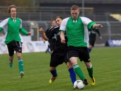 Im Marschwegstadion standen sich die Sch&uuml;ler der HRS Garrel und HRS Edewecht im Finale des Barmer-GEK-Cups gegen&uuml;ber.