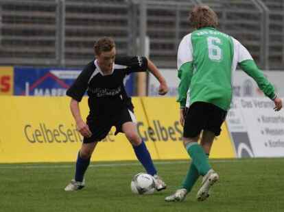 Im Marschwegstadion standen sich die Sch&uuml;ler der HRS Garrel und HRS Edewecht im Finale des Barmer-GEK-Cups gegen&uuml;ber.