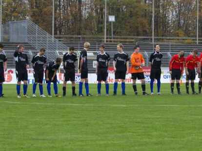 Im Marschwegstadion standen sich die Sch&uuml;ler der HRS Garrel und HRS Edewecht im Finale des Barmer-GEK-Cups gegen&uuml;ber.