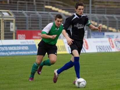 Im Marschwegstadion standen sich die Sch&uuml;ler der HRS Garrel und HRS Edewecht im Finale des Barmer-GEK-Cups gegen&uuml;ber.