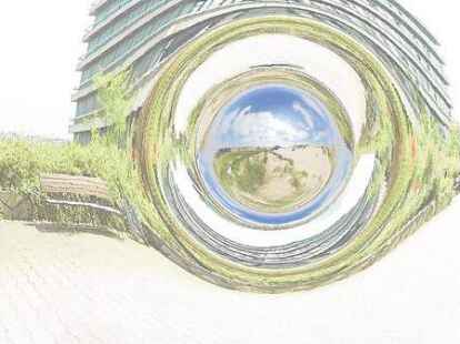 Reise durch ein Wurmloch