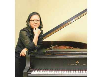 Hee Jung Kim spielt Liszt im Kreishaus.
