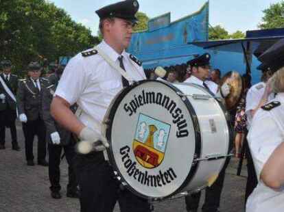 Die K&ouml;nigsproklamation fand am Pfingstmontag statt.