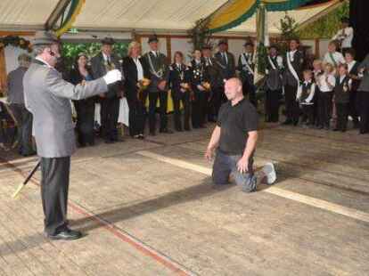 Die K&ouml;nigsproklamation fand am Pfingstmontag statt.