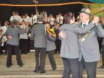 Die K&ouml;nigsproklamation fand am Pfingstmontag statt.