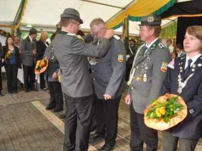 Die K&ouml;nigsproklamation fand am Pfingstmontag statt.