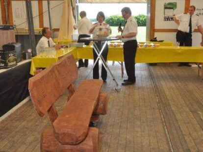 Die K&ouml;nigsproklamation fand am Pfingstmontag statt.