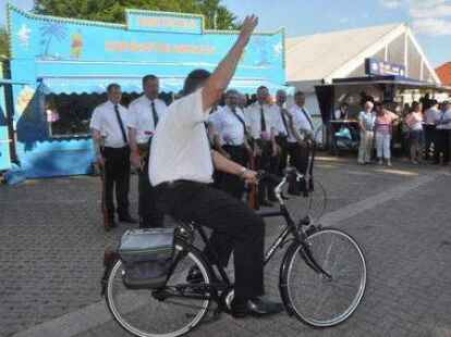 Die K&ouml;nigsproklamation fand am Pfingstmontag statt.