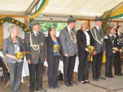 Die K&ouml;nigsproklamation fand am Pfingstmontag statt.