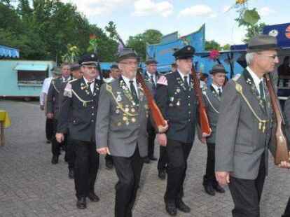 Die K&ouml;nigsproklamation fand am Pfingstmontag statt.